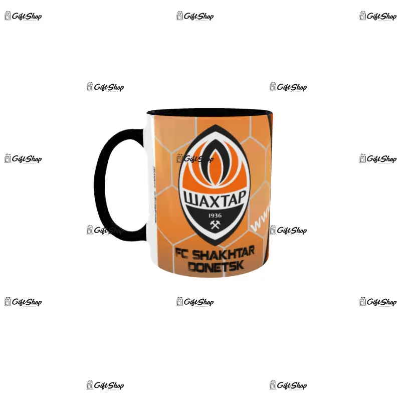 Fc shakhtar donetsk, cana personalizata cu poza, model 3327